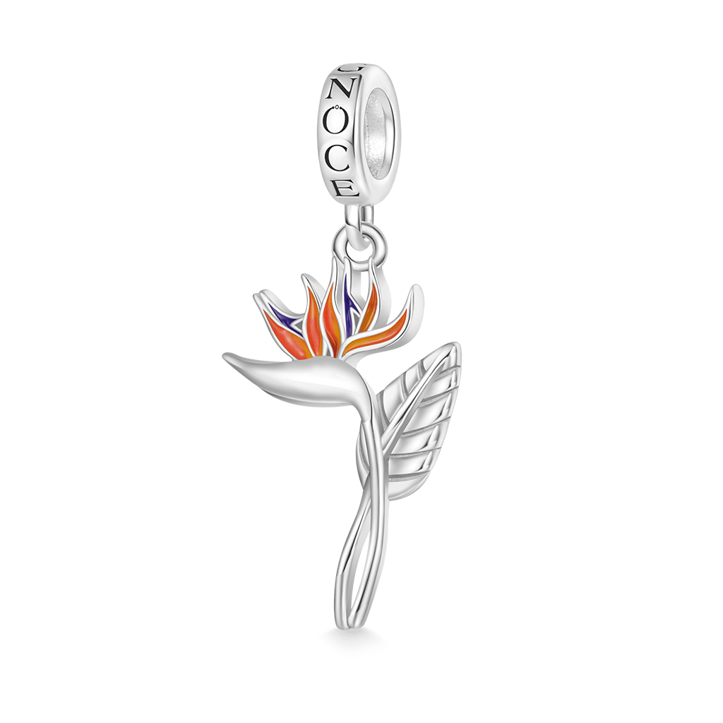 Gnoce Temple of Flora Serie Strelizia Pendant Dangle Charm_1