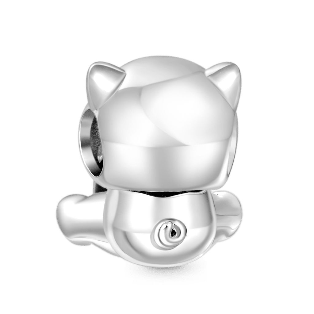 Gnoce Cat & Polar Bear Double Layer Pullover Charm_5