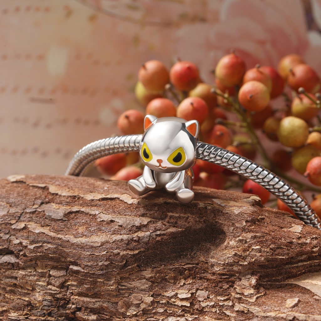 Gnoce Cat & Polar Bear Double Layer Pullover Charm_6