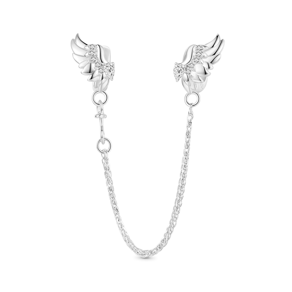 Gnoce Angel Wings Safety Chain Charm_1