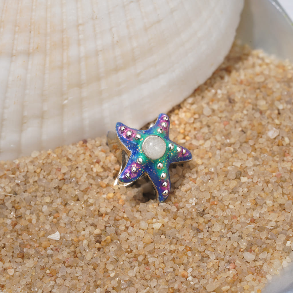 Gnoce Summer Ocean Glow-in-the-Dark Starfish Charm_3