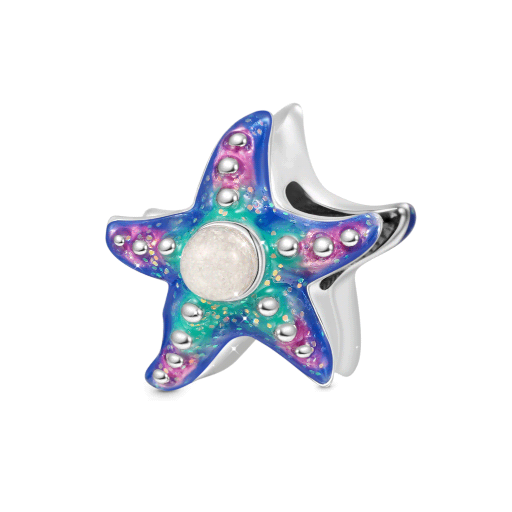 Gnoce Summer Ocean Glow-in-the-Dark Starfish Charm_1