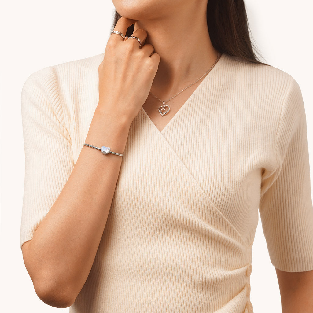 Gnoce Fantasy Ocean Heart Charm_4