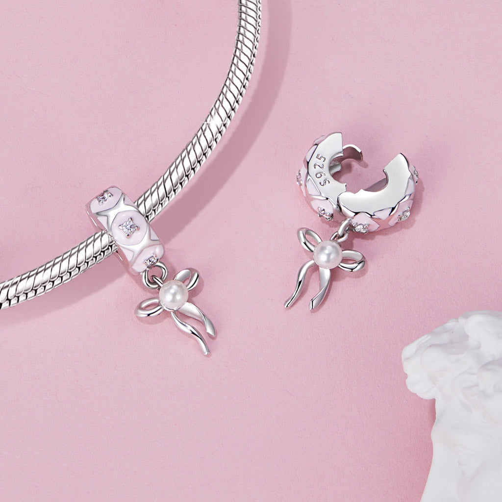 Gnoce Ballet Bow Stopper Charm_2