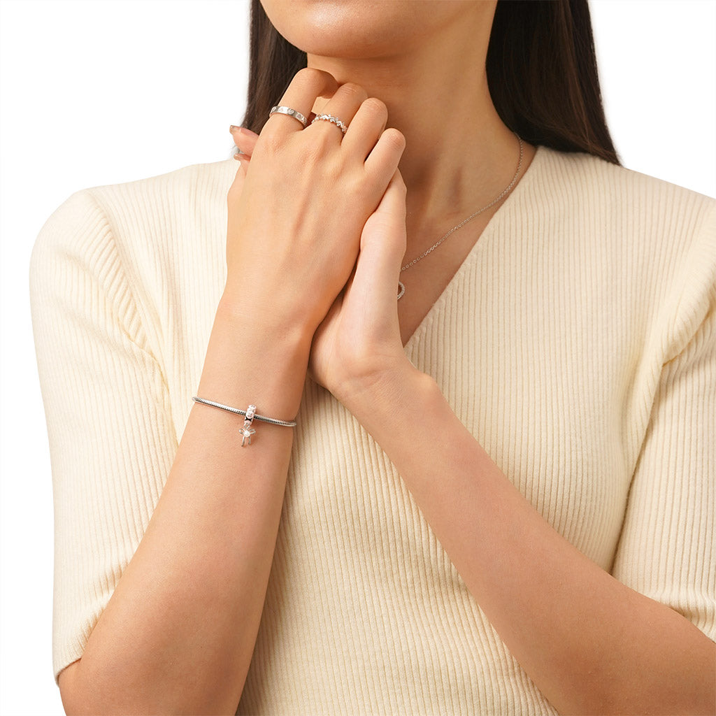 Gnoce Ballet Bow Stopper Charm_4