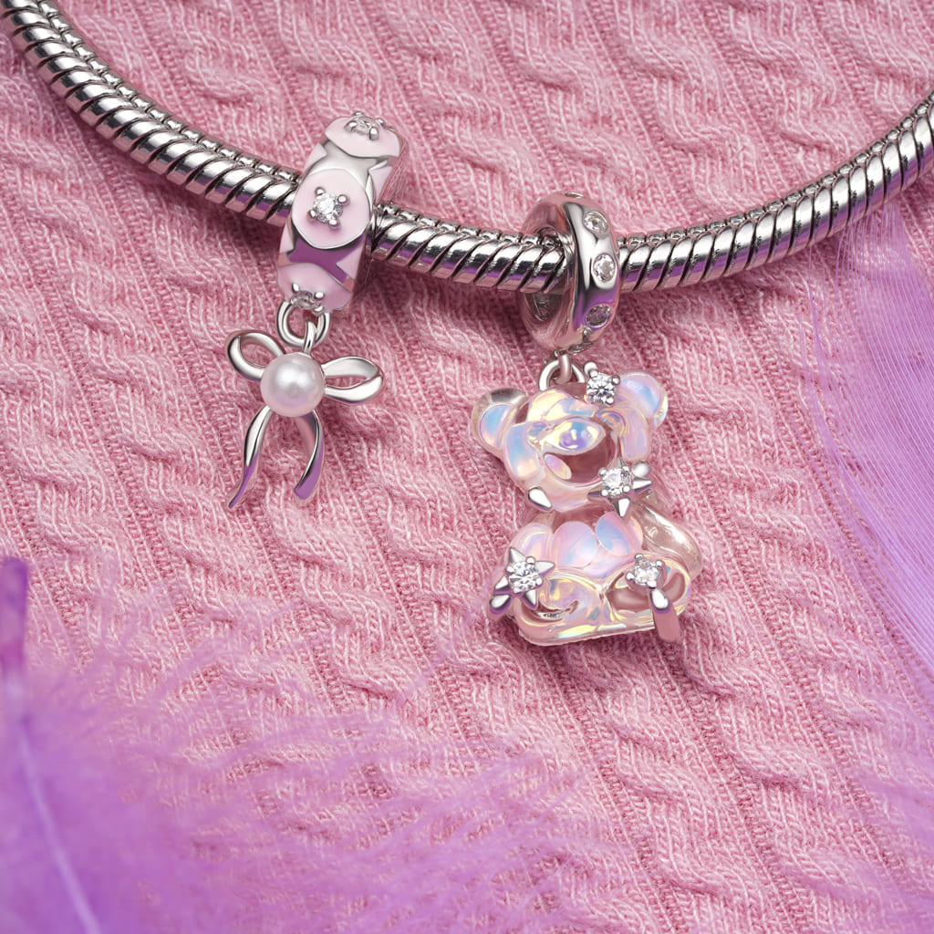 Gnoce Ballet Bow Stopper Charm_3