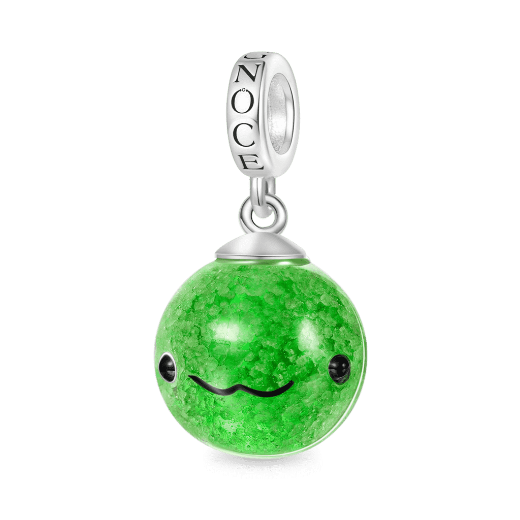 Gnoce Green Seaweed Ball Glow-in-the-Dark Pendant Dangle Charm_2
