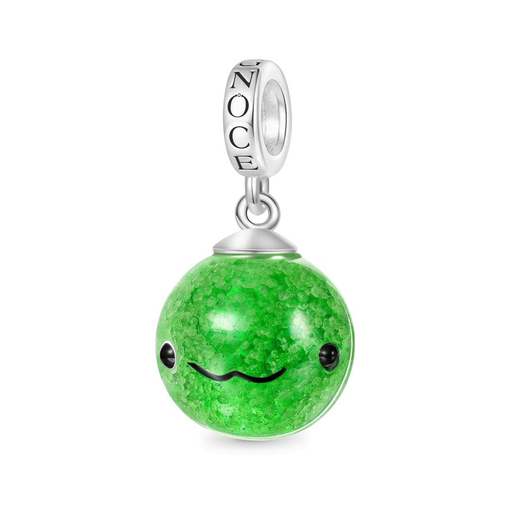 Gnoce Green Seaweed Ball Glow-in-the-Dark Pendant Dangle Charm_1