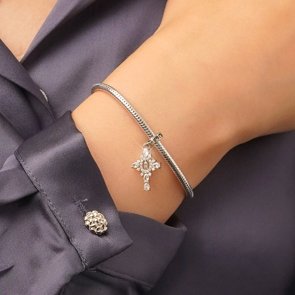 Gnoce Virgin of the Cross Pendant Dangle Charm_6