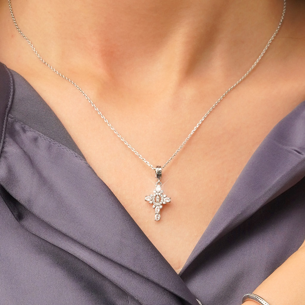 Gnoce Virgin of the Cross Pendant Dangle Charm_5