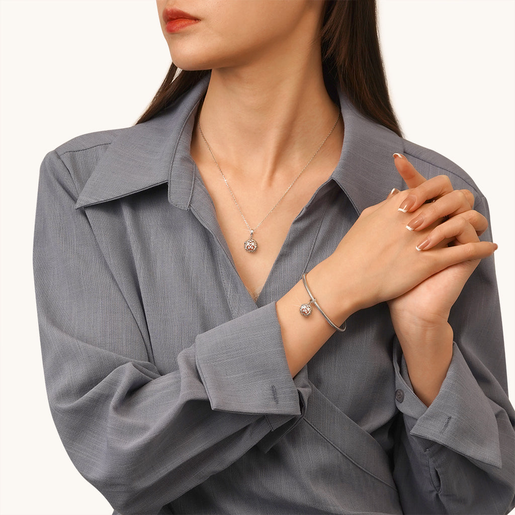 Gnoce Openable Lantern Glow-in-the-Dark Pendant Dangle Charm_5