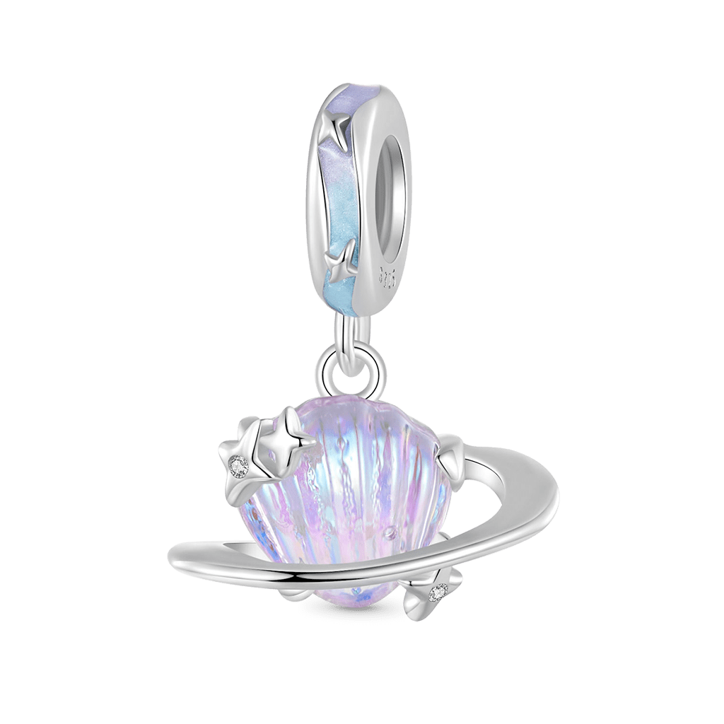 Gnoce Color Shell Planet Pendant Dangle Charm_1