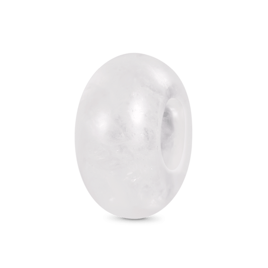 Gnoce White Crystal Circle Large Hole Charm_1