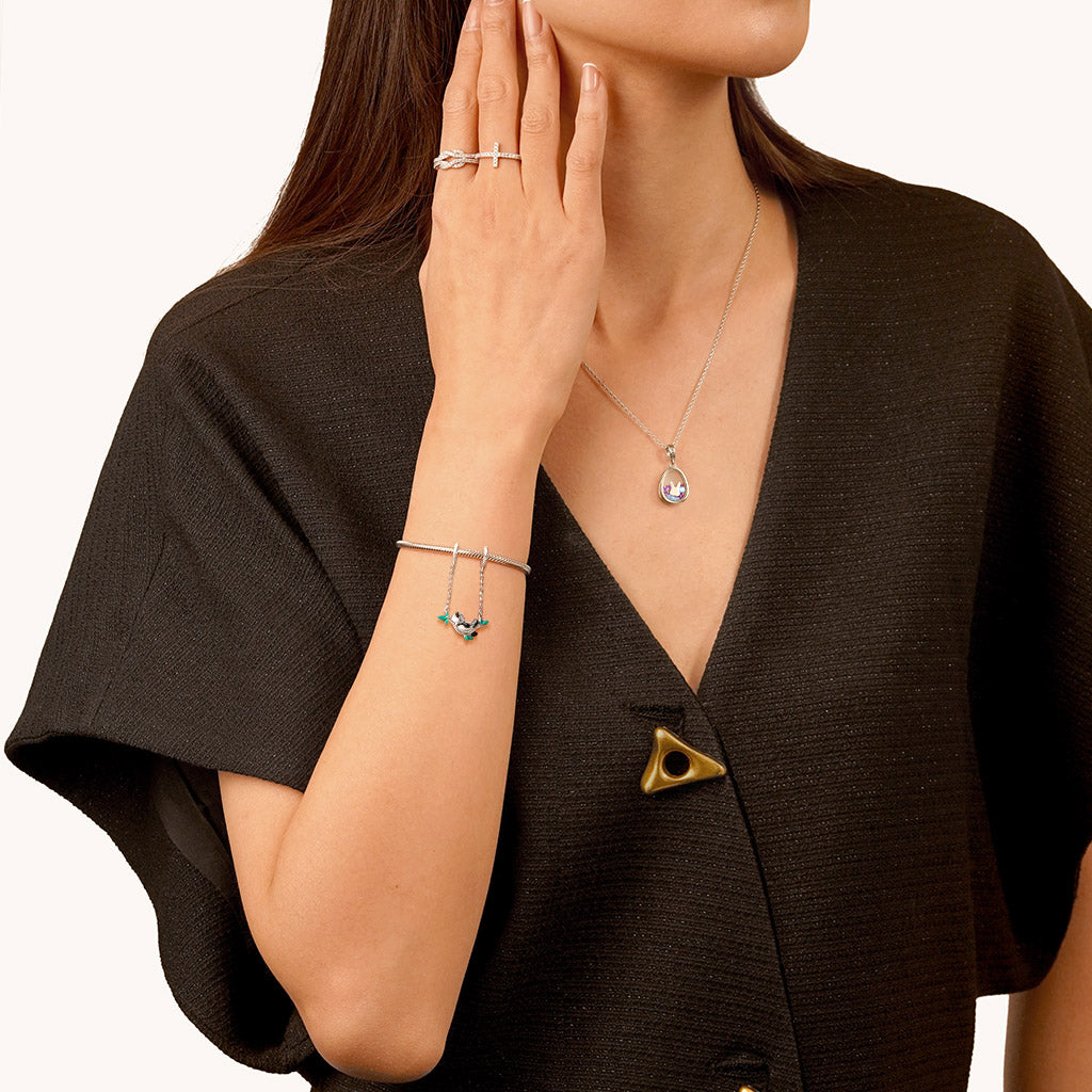 Gnoce Bamboo Panda Safety Chain Charm_4