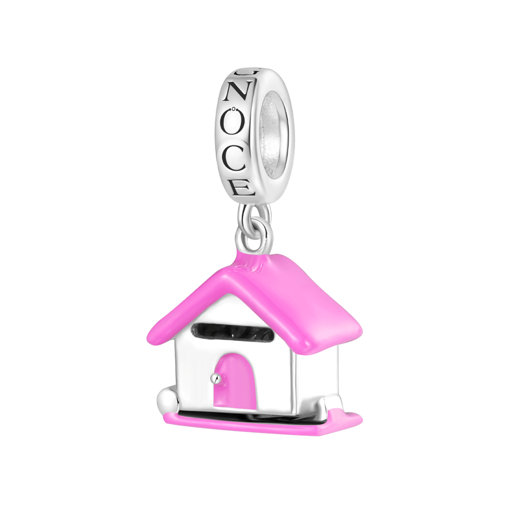 Gnoce Openable Mailbox Love Letter Pendant Dangle Charm_2