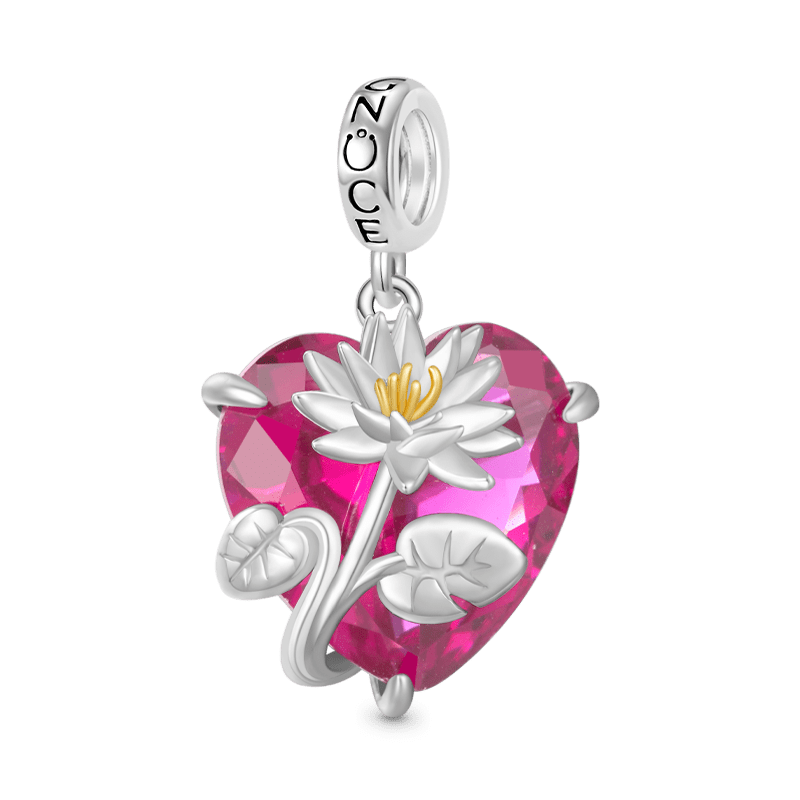 Gnoce Delicacy Birthday Flowers Pendant Dangle Charm_1