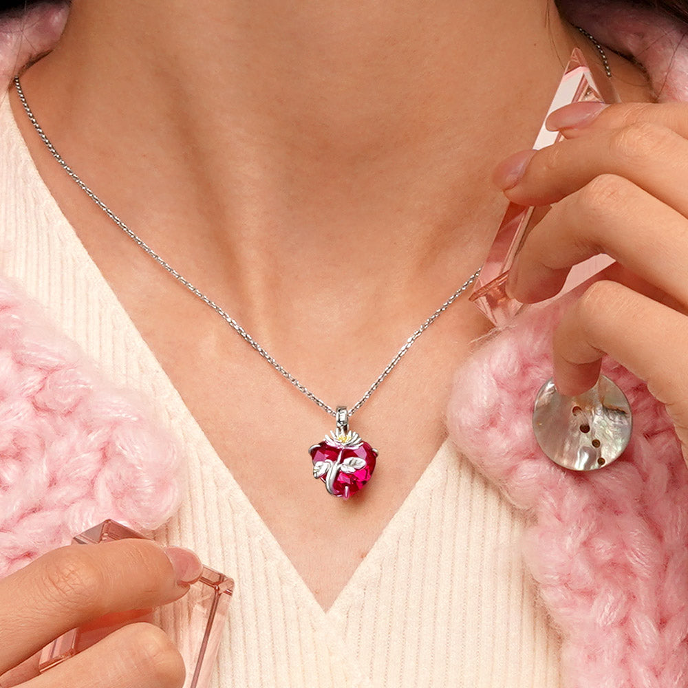 Gnoce Delicacy Birthday Flowers Pendant Dangle Charm_5