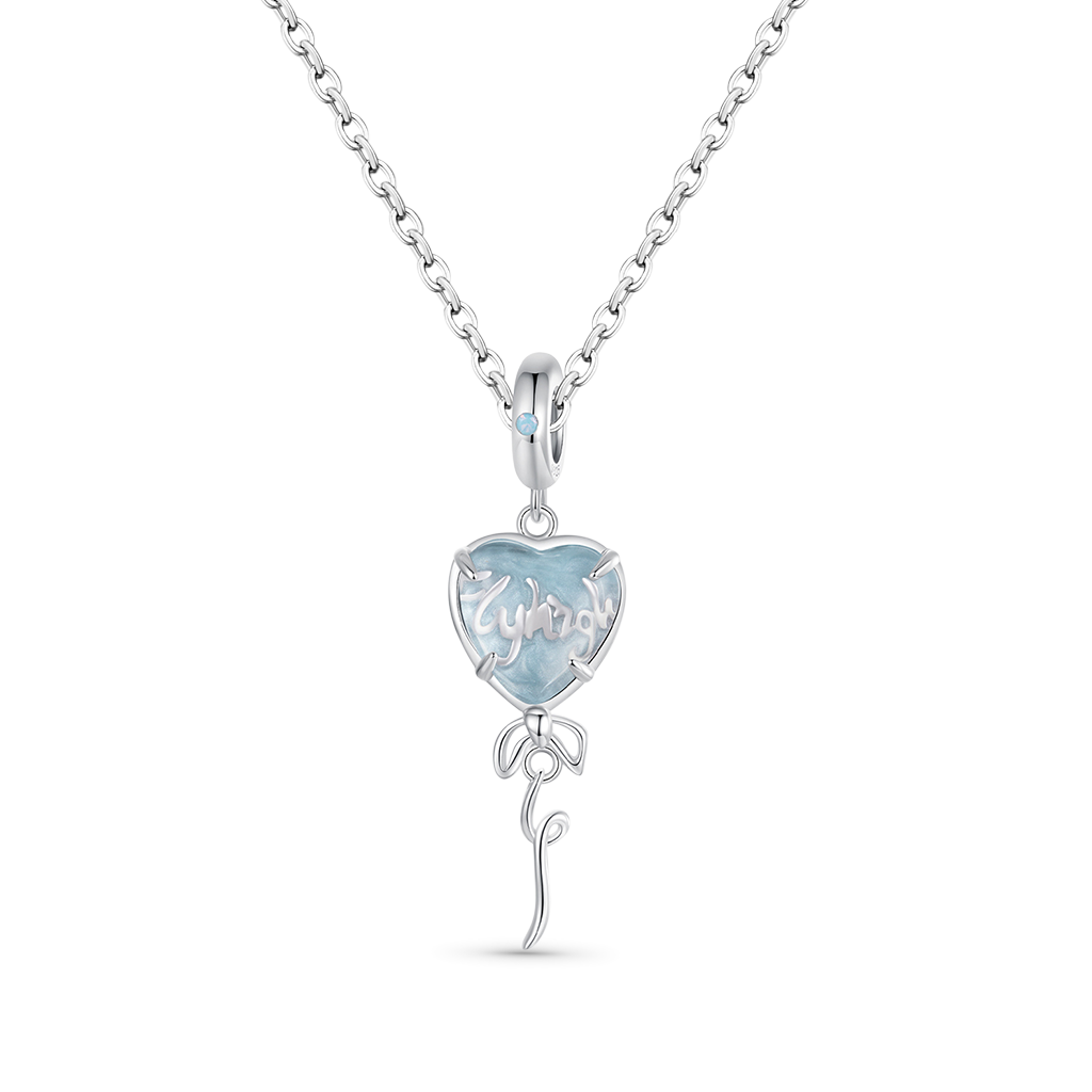 Gnoce Love Balloon Pendant Dangle Charm_2