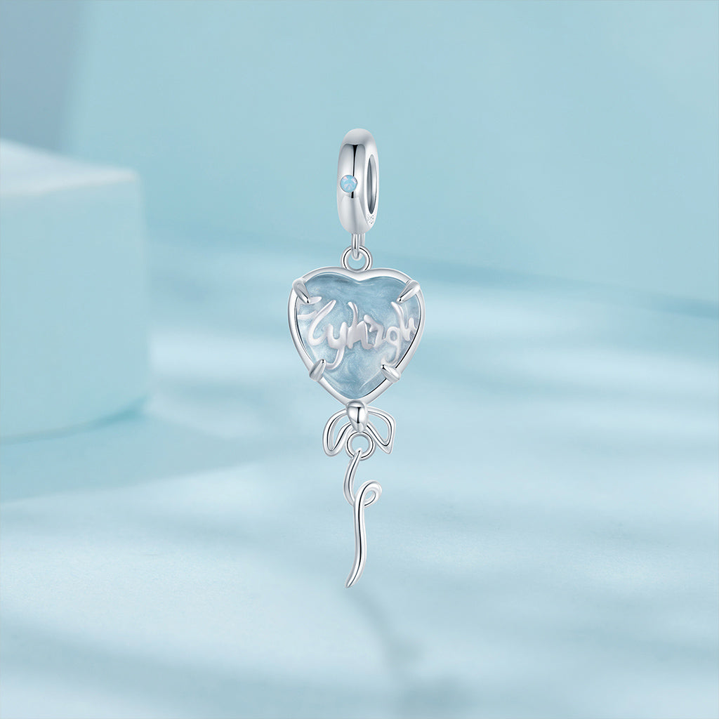 Gnoce Love Balloon Pendant Dangle Charm_3