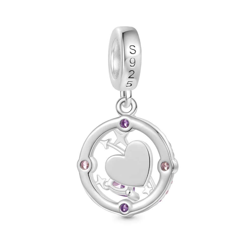 Gnoce Romantic Love Universe Pendant Dangle Charm_2