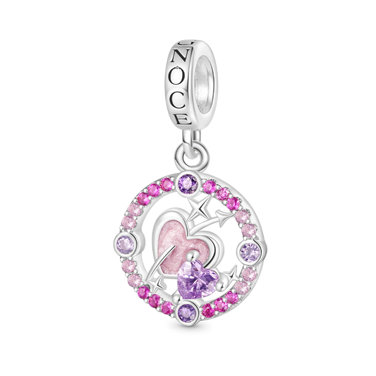 Gnoce Romantic Love Universe Pendant Dangle Charm_1