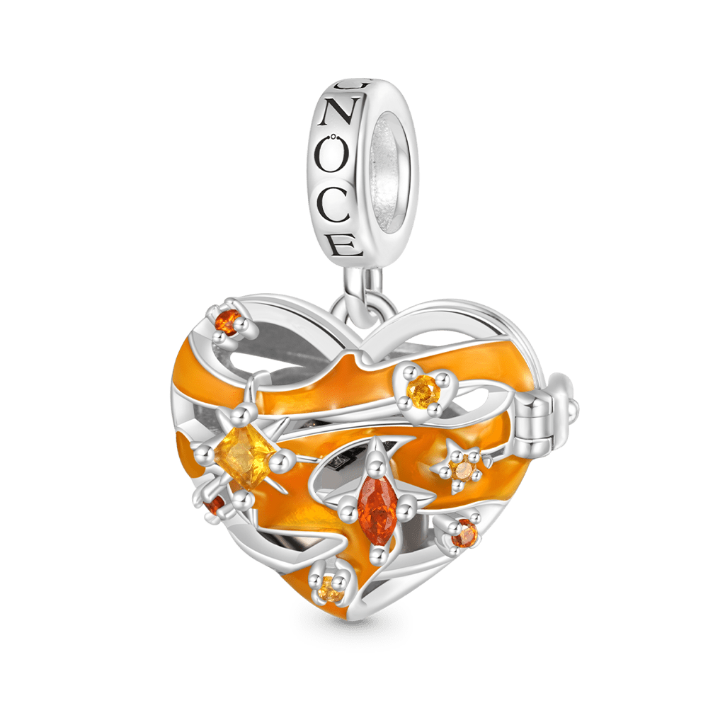 Gnoce Heart Solar System Wireless LED Glow Venus Pendant Dangle Charm_3