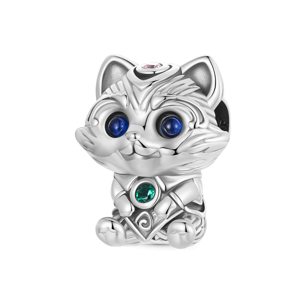 Gnoce Sterling Silver Little Raccoon Charm_1