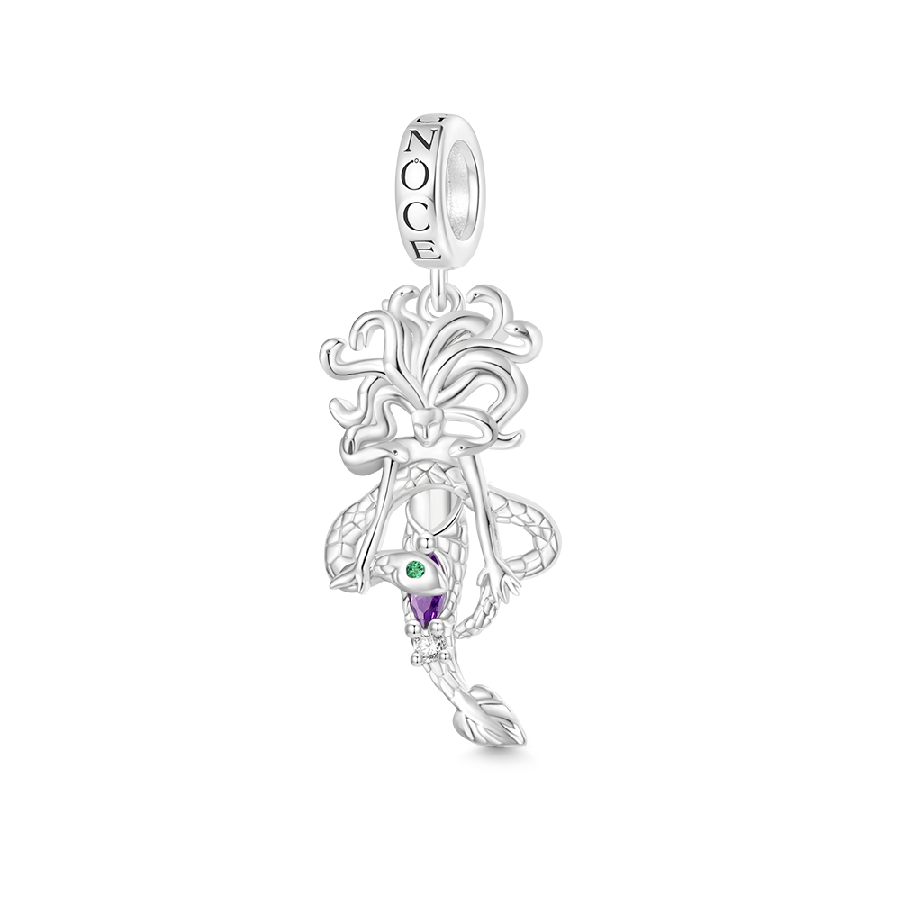 Gnoce Little Mermaid Sea Witch Pendant Dangle Charm_1