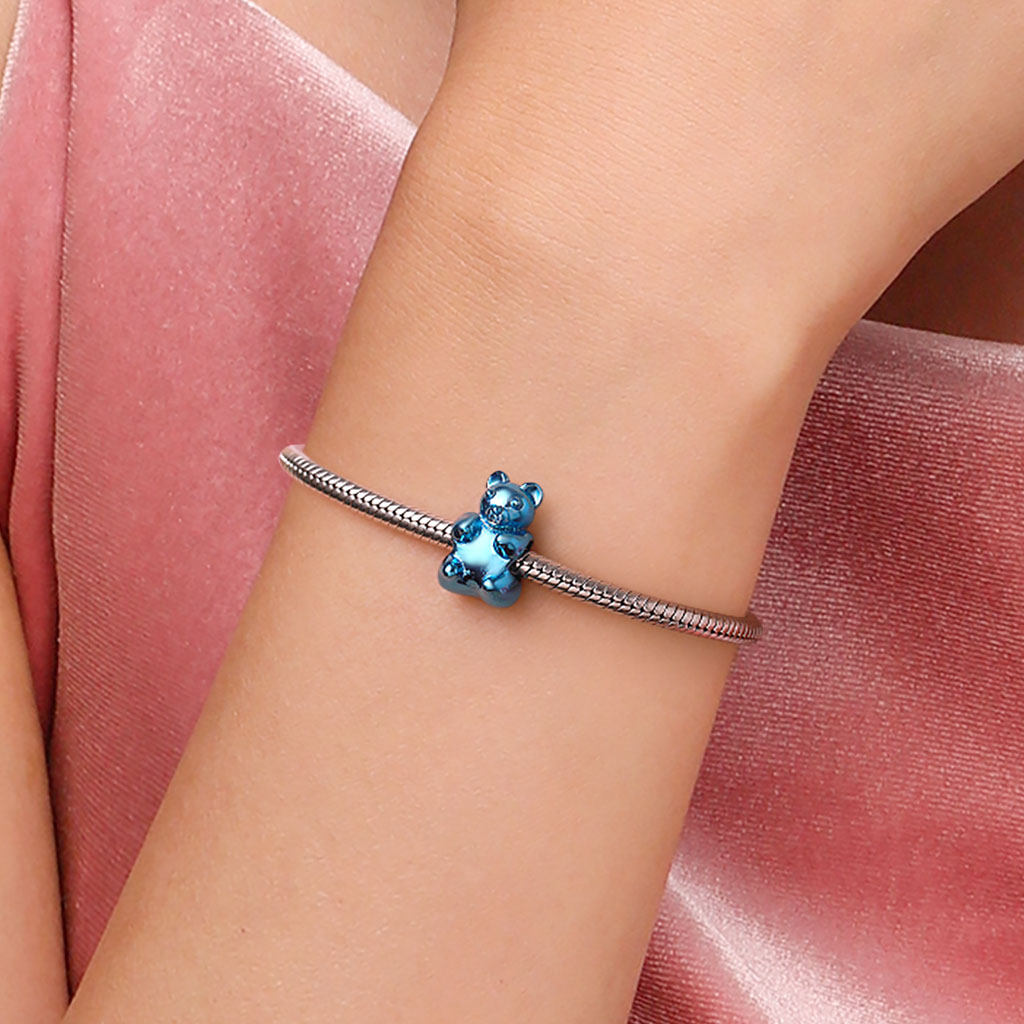 Gnoce Blue Gummy Bear Candy Charm_5