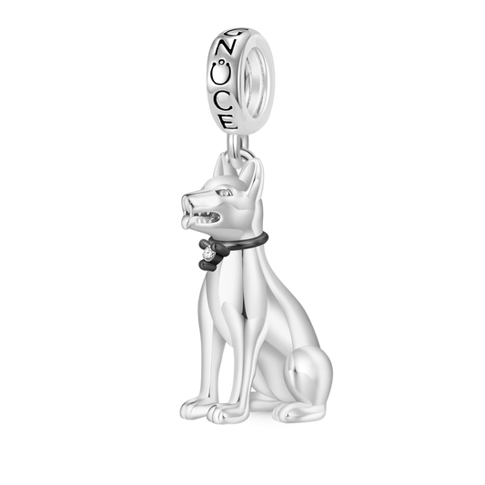 Gnoce German Shepherd Pendant Dangle Charm_1