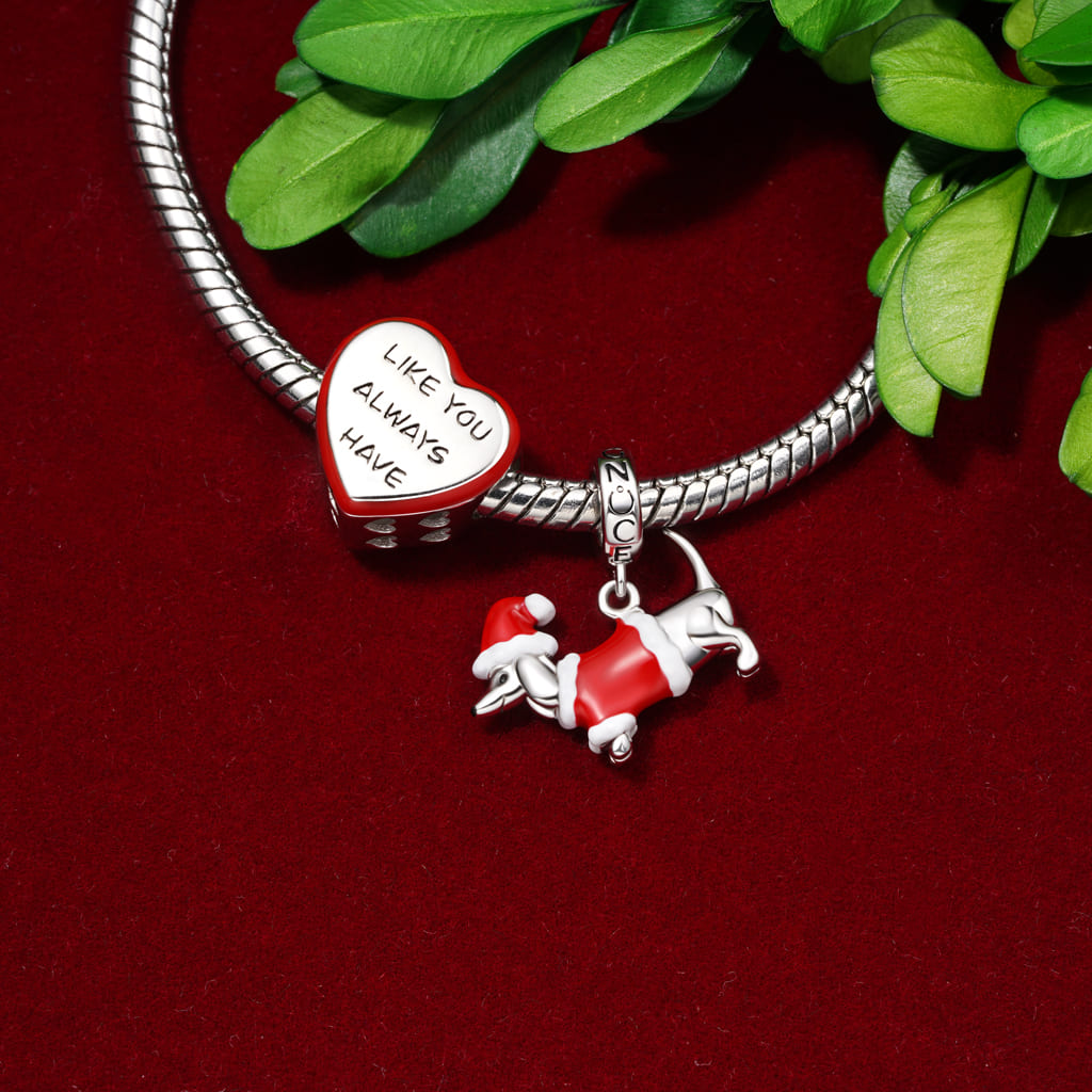 Gnoce "UR GONNA FIGURE IT OUT" Side Hollow Heart Charm_3