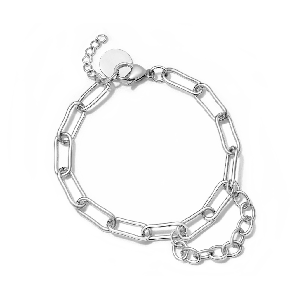 Gnoce Trendy Versatile Link Chain Bracelet_2