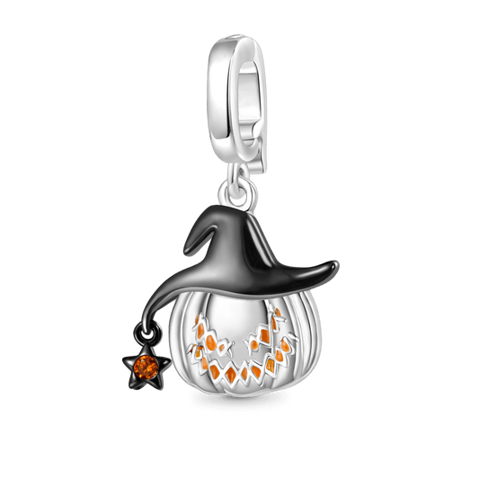 Gnoce Halloween Evil Pumpkin Clasp Clusters Charm_1