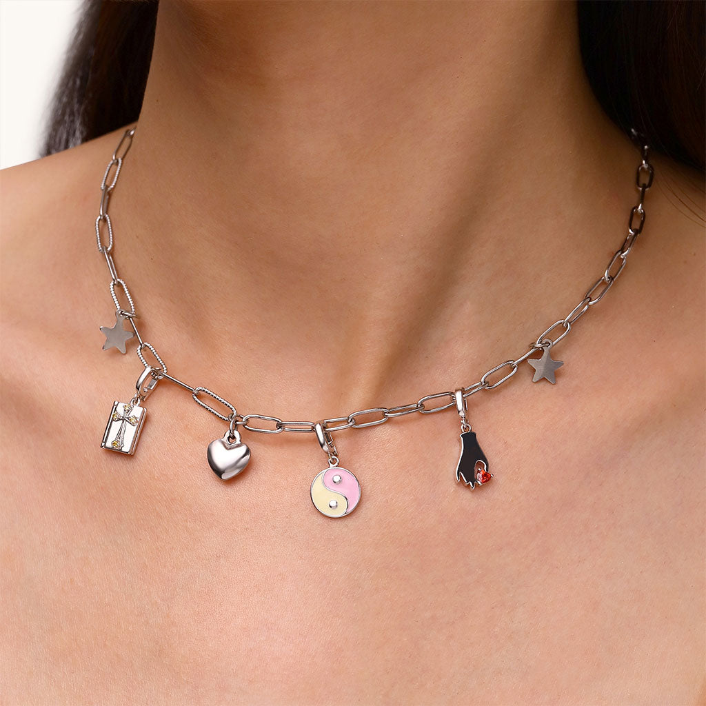 Gnoce Openable HOLY BIBLE Cross Clasp Clusters Charm_6