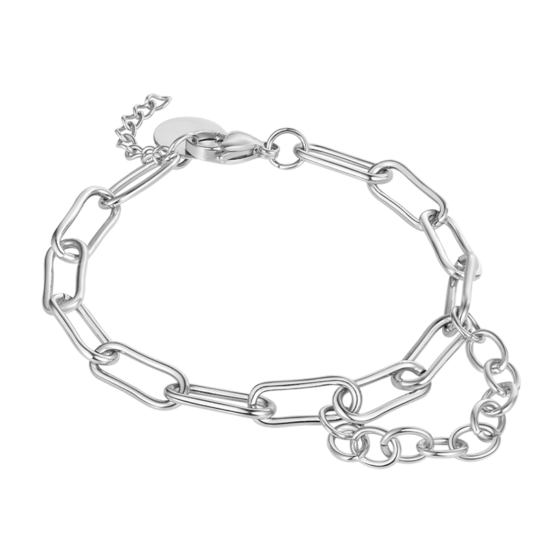 Gnoce Trendy Versatile Link Chain Bracelet_1
