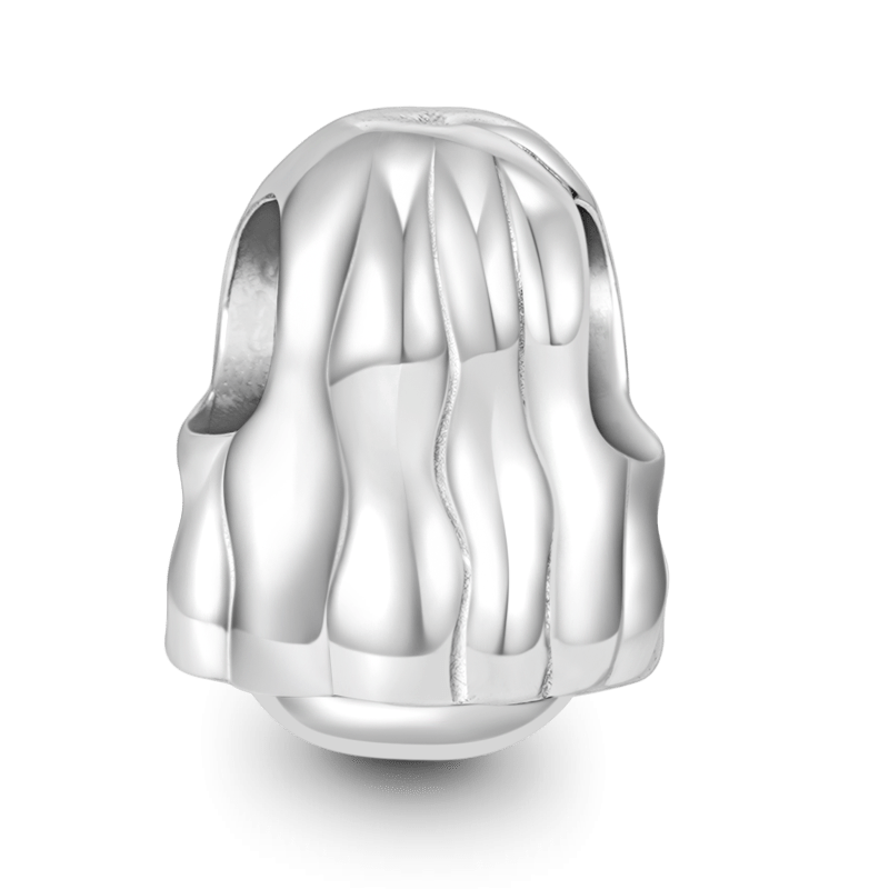 Pisces Constellation Embraces Heart Gemstone Charm Bead 925 Sterling Silver_2