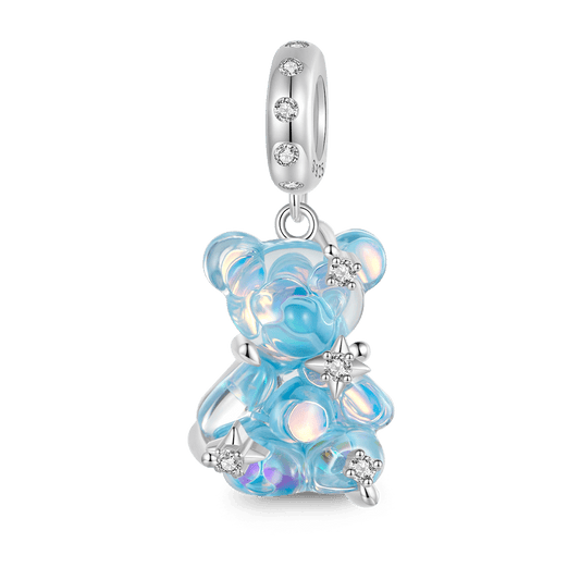 Gnoce Blue Dream Bear Pendant Dangle Charm_1