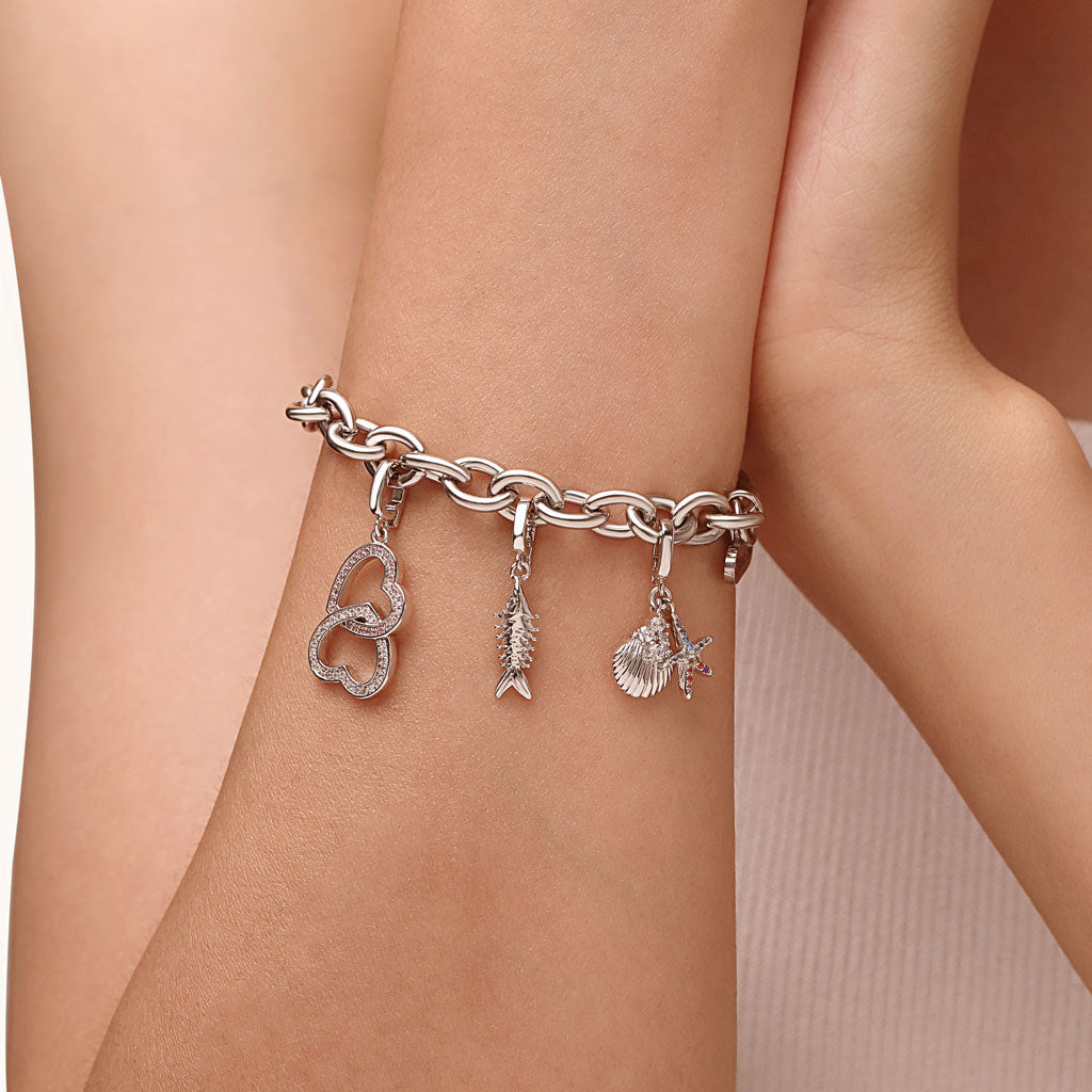 Gnoce Silver Fish Clasp Clusters Charm_6