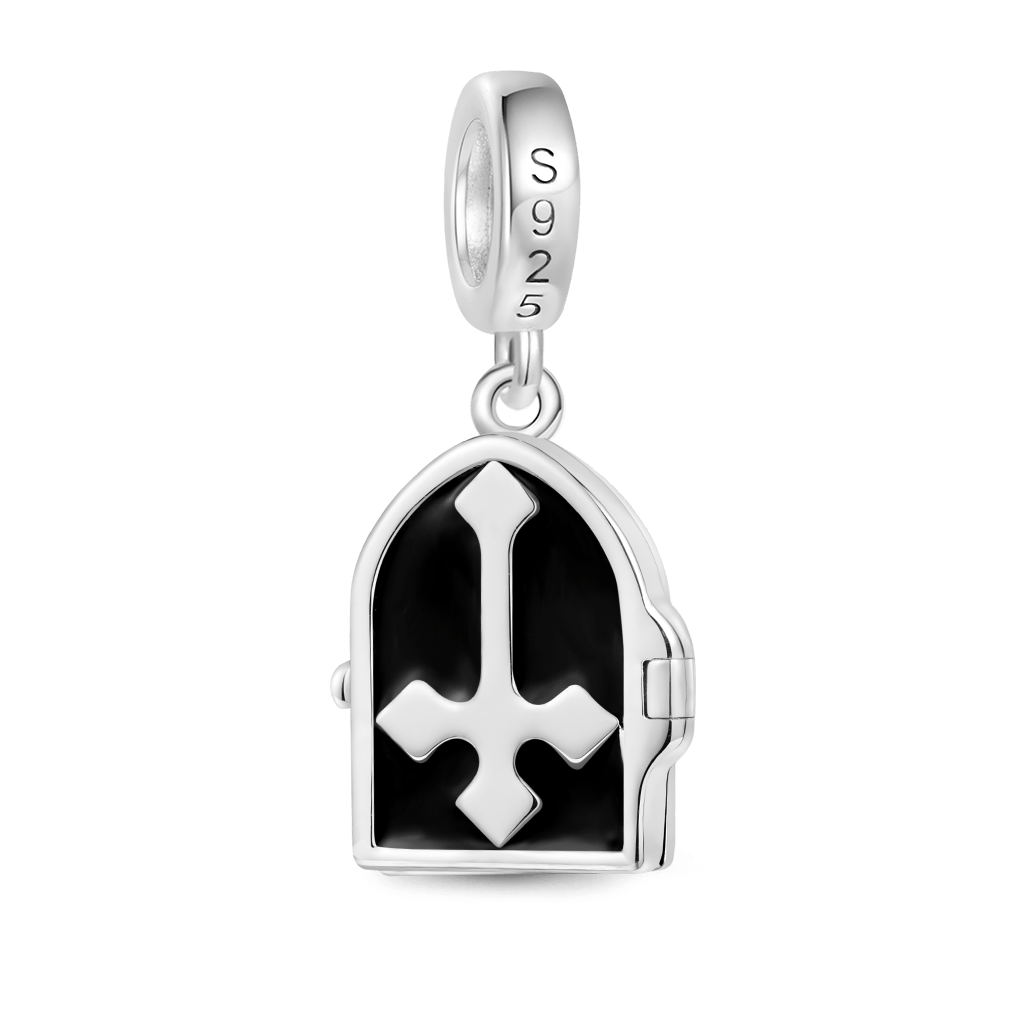 Gnoce Halloween Ghost Boo Spooky Window Pendant Dangle Charm_3