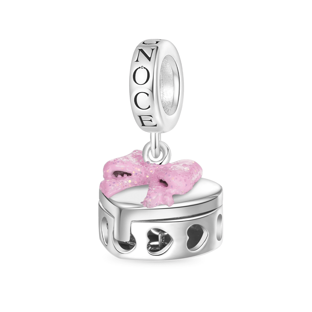 Gnoce Bow Heart Openable Gift Box Pendant Dangle Charm_3