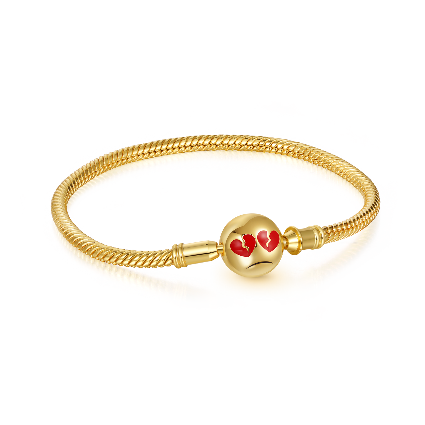 Gnoce emoji Yummy Face & Sad Face Basic Bracelet_4