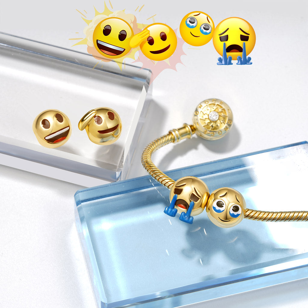Gnoce emoji Smiling Face with Big Eyes Charm_3