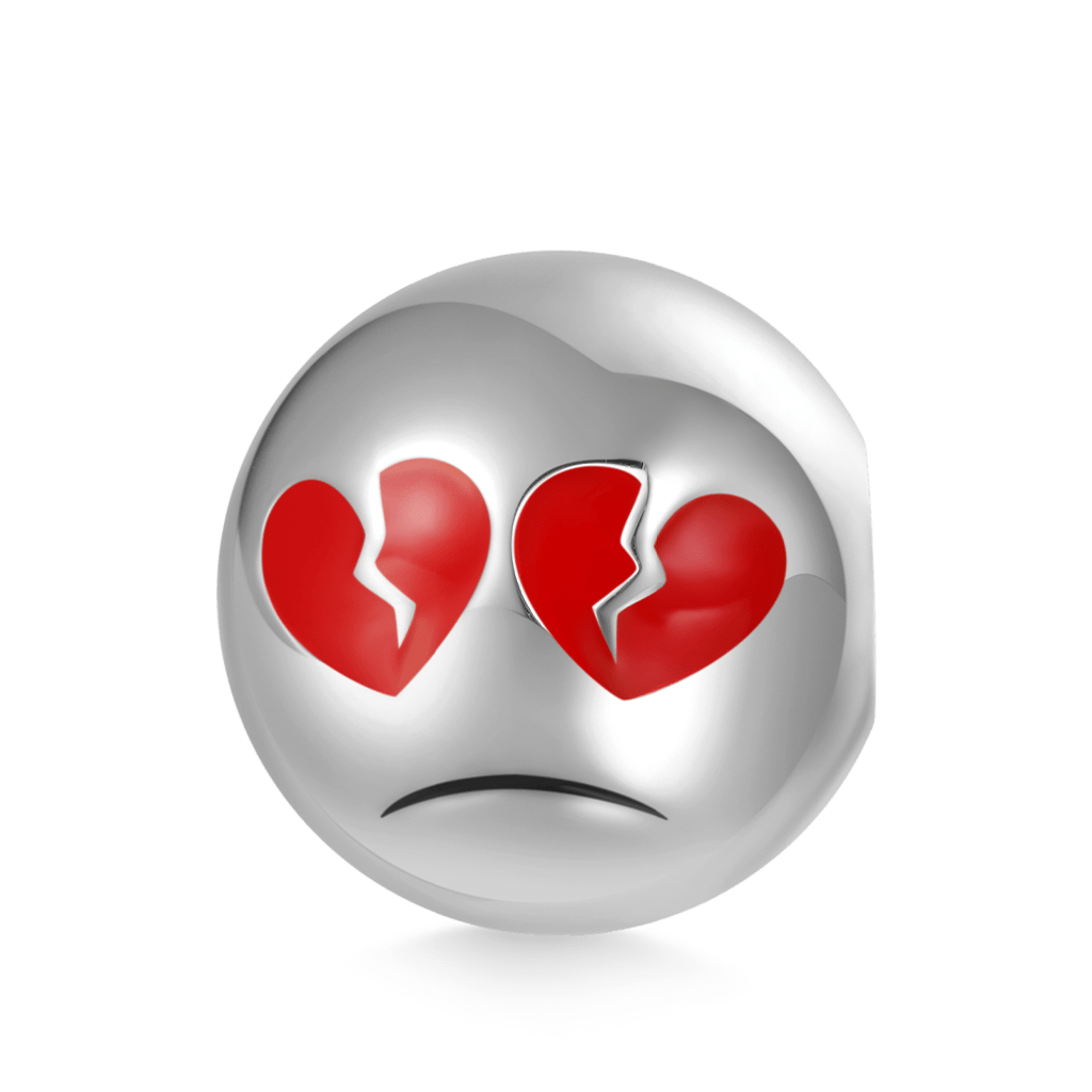 Gnoce emoji Broken Hearted Eyes Sad Charm_2