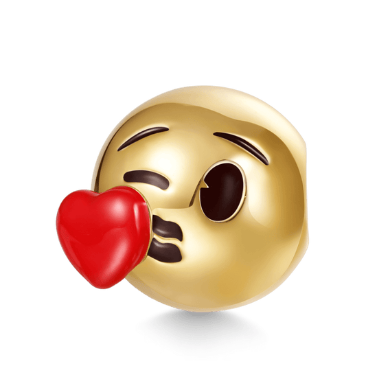 Gnoce emoji Face Blowing Kiss Charm_1