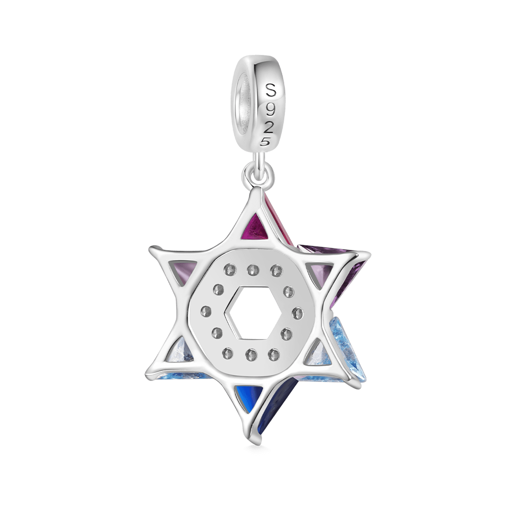 Gnoce Star of David Pendant Dangle Charm_2