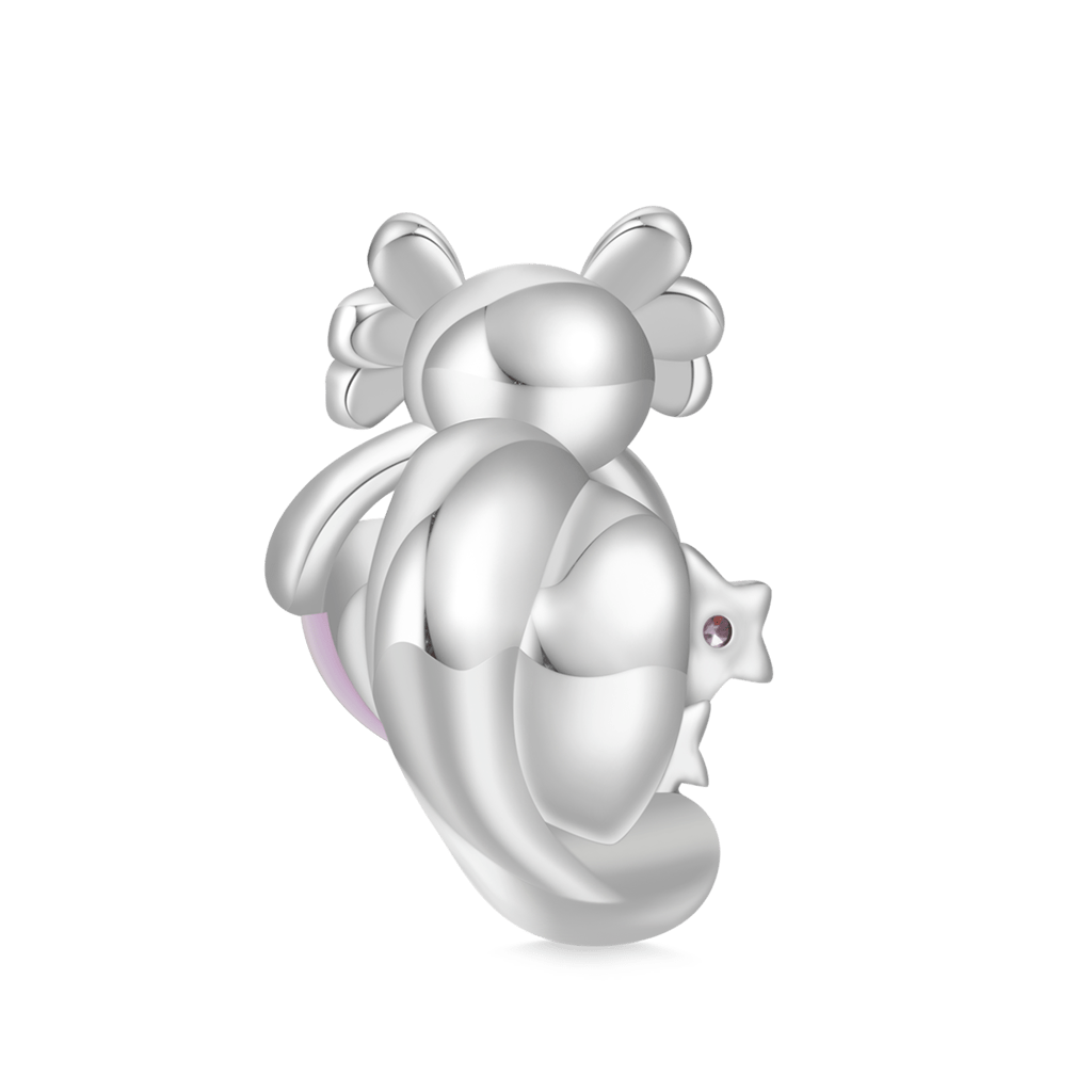 Gnoce Mexican Axolotol Embraces Heart Charm_2