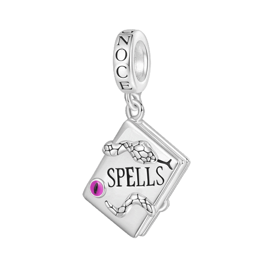 Gnoce 'Expecto Patronum' Spell Book Pendant Dangle Charm_1