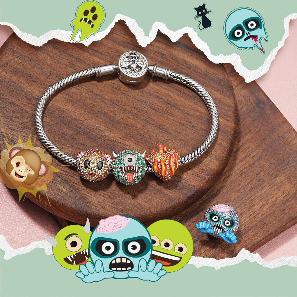 Gnoce emoji Monkey Face Charm_3