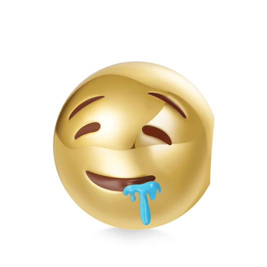 Gnoce emoji Drooling Face Charm_1