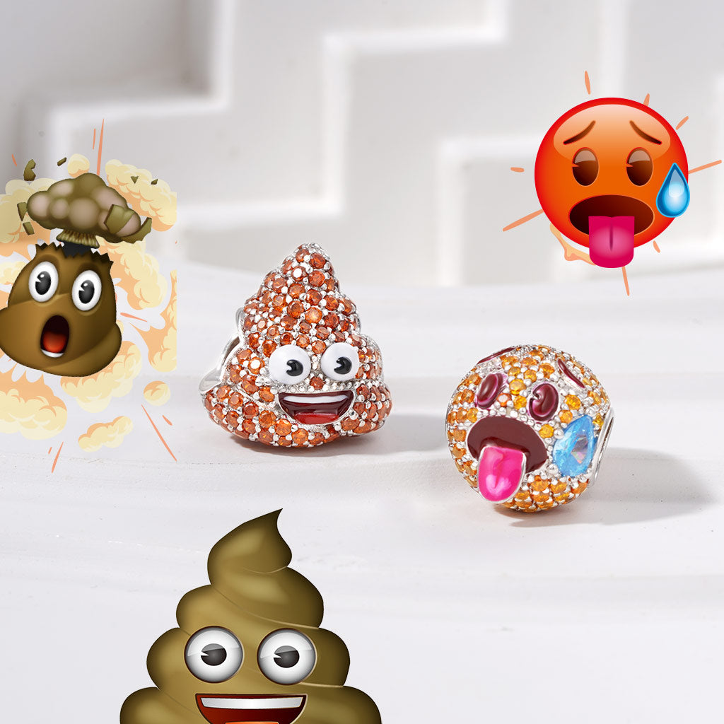 Gnoce emoji Brown Poop Charm_3